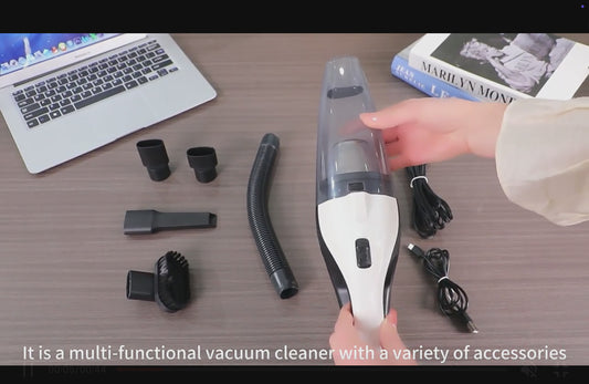 SwiftVac Mini Vacuum - High Suction, USB-C, Ultra Compact