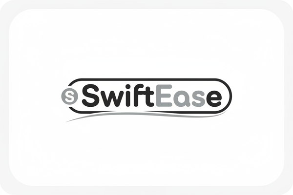 Swift Ease rounded with black and light gray 